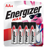 [ENE-PIL-E91BP4] Pila alcalina Energizer AA blíster con 4pzas