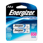 [ENE-PIL-AA2LT] Pila de litio Energizer AA blíster con 2pzas