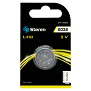 [STE-PIL-2032] Pila de litio STEREN  cr2032  blister de1 pza