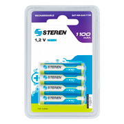 [STE-PIL-AAA1100] Pila recargable STEREN aaa/1100  blisterde 4