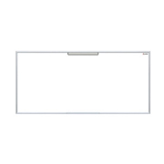 Pintarrón metálico esmaltado escolar Alfra 90 x 240 cm