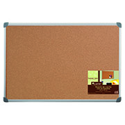 [GBC-PIZ-P3595] Pizarrón de corcho  GBC lisa traslúcida con 50 piezas 60x90cm