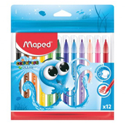 [MPD-PLU-845912] Plumones de colores Maped con 12 piezas colorpeps ocean