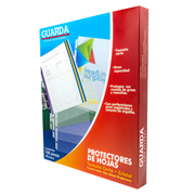 Protector de hojas cristalino Guarda 330tamaño carta caja con 100 pzas