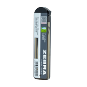 Puntillas de grafito hb zebra punto 0.5 mm , tubo con 12 Puntillas