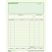 [FTC-POL-CP1013C] Póliza de cheque con carbón Fortec carta3 blocks con 25 juegos cada uno