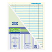 [PIN-POL-EGRESOB] Póliza de egresos Pinos Altos blíster con 3 blocks