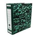 Registrador clásico Lefort carta color verde marmoleado