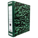 Registrador clásico Lefort oficio color verde marmoleado