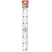 [MPD-REG-26005] Regla básica 30 cm Maped material plástico transparente