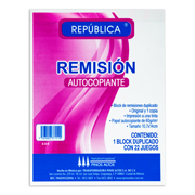 [PIN-REM-18AUTO] Remisión autocopiante Pinos Altos de 1/8.
