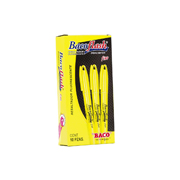 [BAC-MAR-FLAJ12A] Resaltador Bacoflash punto fino amarillo, 10 piezas