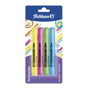 [PEL-MAR-016B4] Resaltador de texto Pelikan 414 tarjeta 4 colores surtidos