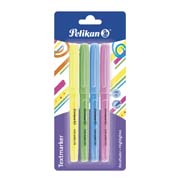 [PEL-MAR-214B4] Resaltador de texto Pelikan TEXTMARKER 214 tarjeta con 4 colores