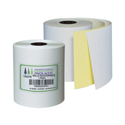 Rollo de papel autocopiante Pinos Altos 76 x 70 mm 50 rollos a granel