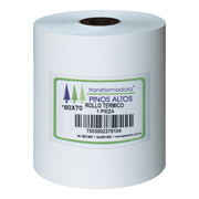 [PIN-ROL-RT8070] Rollo de papel térmico Pinos Altos 80 x 70 mm caja con 50 rollos a granel
