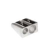 [MAE-SAC-SMT2] Sacapuntas mae doble metalico caja con 12 piezas