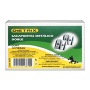 [DIE-SAC-6639] Sacapuntas metálico doble Dietrix 12 piezas