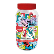 Sacapuntas vivo Maped 1 orificio 75 piezas colores surtidos