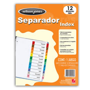 [ACO-SEP-P1348] Separador c/numeración 12 divisiones ACCO tamaño carta