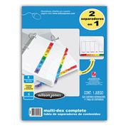 [ACO-SEP-P0443] Separador multidex 8 divisiones ACCO año carta