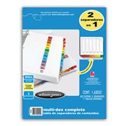 [ACO-SEP-P0449] Separador multidex mensual ACCO tamaño carta
