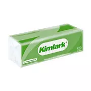 Servilletas blancas Kimlark caja con 12 paq. 500 hjs.