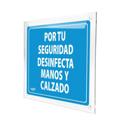 [SAB-SEN-7869] Señal desinfeccion de calzado .