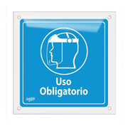 [SAB-SEN-7858] Señal uso obligatorio de careta .