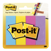 [P3M-PST-1470B] Señaladores Post-it 4 colores ultra .