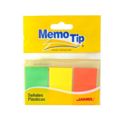 [JAN-SEP-16295] Señales plasticas memo tip 3 colores 75  señales