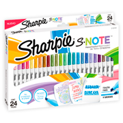 [BER-MAR-2133101] Sharpie snote paqueta con 24 resaltadores colores surtidos