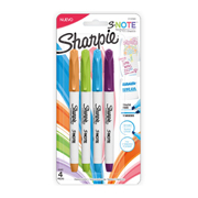 [BER-MAR-2132980] Sharpie snote paquete con 4 resaltadorescolores surtidos