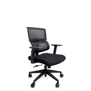 [ERGO-SI-PARMA] Silla ejecutiva ERGO PARMA respaldo en malla y asiento en tela