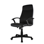 [JMM-SI-9515] Silla ejecutiva MUNDO IN  BRESSO respaldo  y asiento tapizados en pu.