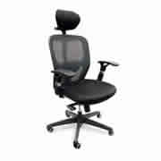 [ERGO-SI-BONDC] Silla ejecutiva con cabecera ERGO modelobond-c color negro
