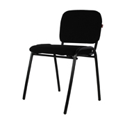 Silla fija MUNDO IN 104Z respaldo y asiento en tela