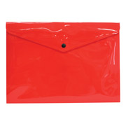 Sobre porta documentos horizontal Oxfordcarta color rojo