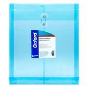 Sobre porta documentos vertical Oxford carta color azul