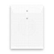 Sobre vertical polipropileno Fortec c/rondana, carta, transparente, con 12 pzas