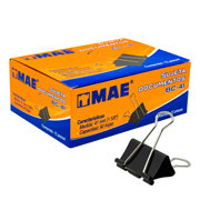 Sujetadocumentos mae de 41 mm 12 piezas .