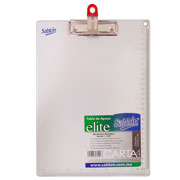 Tabla de aluminio Sablón con I-Clip metálico tamaño carta