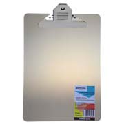 Tabla plástica con clip carta Barrilito base plástico traslucido