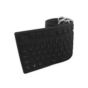 Teclado flexible USB Brobotix negro .