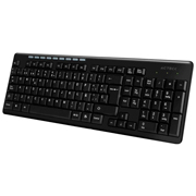 [ACT-ACC-913973] Teclado inalámbrico Acteck negro .