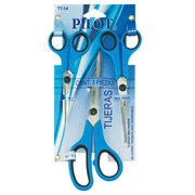 [PIL-TIJ-P1656] Tijeras multiusos de acero inoxidable lot Mod. TT-14 con 3 piezas