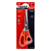 [SAN-TIJ-8768] Tijeras santul de 7 pulgadas color rojo .