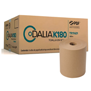 [LFA-TOARO-DALIA] Toalla Dalia en rollo natural Dalia 180 m, caja c/ 6 bobinas