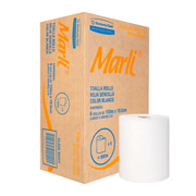 [LKC-TOAR-92251] Toalla en rollo blanca Marli de 150 m, caja c/6 bobinas