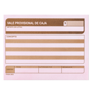 [PIN-POL-CAJAB] Vale provisional de caja Pinos Altos blíster con 3 blocks